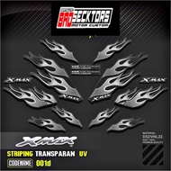 Decal Sticker Striping Transparent Variations Uv Xmax Api Yamaha Xmax 250 Xmax Old 2016-2022 New Xma