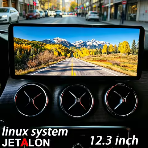 12.3'' Linux System Carplay Android Auto Car Stereo For Mercedes Benz CLA Class C117 NTG5.0 NTG5.1 G