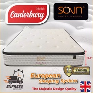 [FREE DELIVERY] Sovn Canterbury Mirco Posture Spring Mattress**Free Sovn Premium Latex Feel Pillow