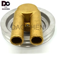 DAOCHEN AP03 Water Pump Double V Belt Pulley for Volvo Penta 4.3GL 5.0GL 5.7GL Engines 21214596 3862