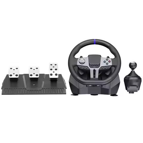 PXN-V9 Gen2 racing game steering wheel 900 degrees PC/P3/P4 /switch