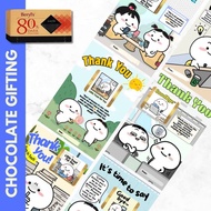 REBENICE 1Pcs Cute & Cheerful Farewell Edition Chocolate Gift Set Gift Colleague bulk Beryl's Chocol