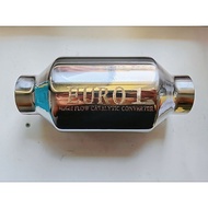 Catalytic Converter(High Flow Cat) EURO 1 Sport Exhaust 300 Hole Stell Universal Car