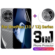 3in1 Front Back Full Cover Protection Tpu Hydrogel Film For OnePlus 13R 13 12R 12 5G 2025 OnePlus13 