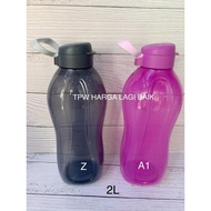 Tupperware Eco 2L Bottle With Handle / Botol / Bottol / Bottles / Bekas Air Minuman 2 Liter