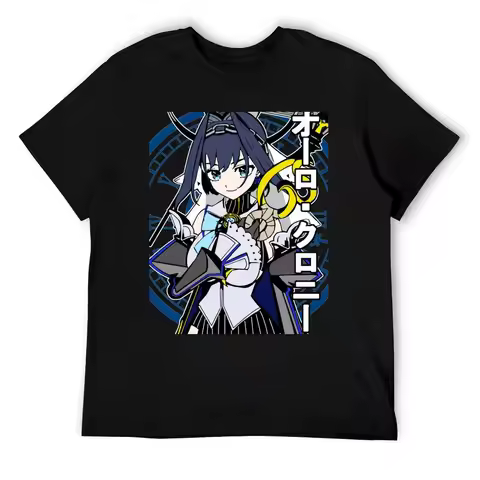 Hololive EN Council Ouro Kronii T-Shirt man t shirts for men casual man t shirt designer t shirts co
