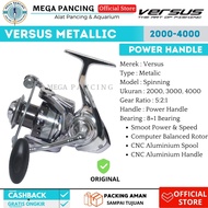 Reel Pancing Versus Metallic 1000 2000 3000 4000 6000 Power Handle Japan Material Spool Metal Besi