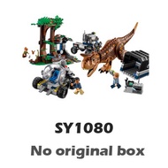 Jurassic World Park Pteranodon Escape T.rex Breakout Building Blocks Sets Classic Movie Model Toys Compatible Lego 10758&amp;*-&amp; HJ5A