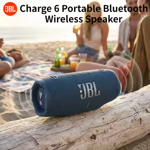 JBL Charge 6 Portable Bluetooth Speaker Wireless Deep Bass Subwoofer IP68 Waterproof Pro Sound Outdo