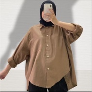 KEMEJA Olivia SHIRT - WOMEN'S Oversized LINEN SHIRT - LINEN SHIRT - Oversized LINEN SHIRT