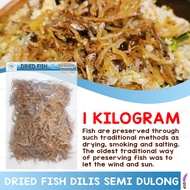 Dried Fish Semi Dulong Dilis 100g/200g/500g/1kg Dried Anchovies / Gourmet Dried Fish / Sun-Dried / C