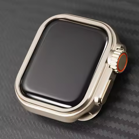 Zinc Alloy Case for Apple Watch Series 10 46mm 42mm Upgrade Ultra 2 49mm Hard Metal Protective Cover