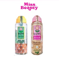 Happy Foundation Powder 100 Ml. Original/Pink Cushion Foundation Liquid Foundation