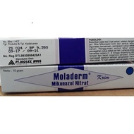 Moladerm cr 10 gr / salep anti jamur / daktarin