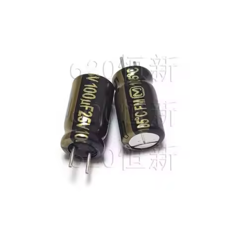 30PCS FM 25V100UF Volume 6.3X11MM Panasonic Electrolytic Capacitor EEUFM1E101 100UF 25V NEW