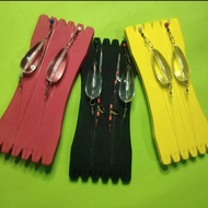 Pre-tied mini rotating spoon bait, ditch fish lure spoon, mini rotating spoon lure