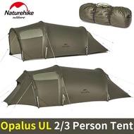 Naturehike Opalus UL Tunnel Tent 2-3 Person 15D Nylon 4 Season Hiking Tent Lightweight Large Space O
