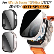 Beiziye Tempered Glass Anti-Spy Case For iWatch Series 10 (46mm/42mm/49mm)