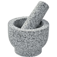 Boutique Home Use and Commercial Use Granite Garlic Press Old Stone Stone Mortar Stone Chun Garlic M