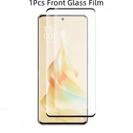 Oppo A59 Reno11 A79 11F 10 10Pro + 10Pro Reno8 T 5G 3D กระจกเทมเปอร์โค้งสำหรับ Oppo Realme 11 11 Pro + A98 Reno 8 T 8Z 8 Reno8Z Reno8 Reno8T 4G 5G เต็มหน้าจอป้องกันหน้ากระจก HD ครอบคลุม4G ฟิล์ม