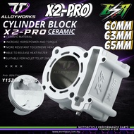 X2-PRO ESR BLOCK Y15 / LC135 60/63/65MM CERAMIC BLOCK
