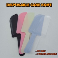 1pc Cake Knife Disposable Plastic Knife Individual Birthday Cake Knife