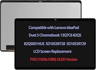 13.3" LCD Screen Replacement Compatible with Lenovo IdeaPad Duet 5 Chromebook 13Q7C6 82QS 82QS001HUS