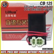 ☌ – ╳ ♚ CB 125 CDI UNIT "LIHUA" CB-DC 6PIN ORIGINAL W/ WIRE (CC072KCAC)