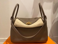 98 新 Hermes Lindy 26 Etoupe 大象灰