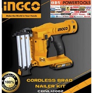 INGCO Li-Ion Cordless Brad Nailer Kit 20V with Battery and Charger CBNLI2002 ~ ODV POWERTOOLS