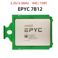 EPYC 7B12 processor Official 2.2GHz 64-core 128-thread DDR4 256MB cache 240W TDP SP3 socket Single m