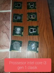 Prossesor laptop intel core i3 gen 1 classic