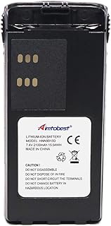 Aimtobest HNN9013 HNN9013D 2100mAh Li-ion Battery Compatible for Motorola Radio HT750 HT1225 HT1250 