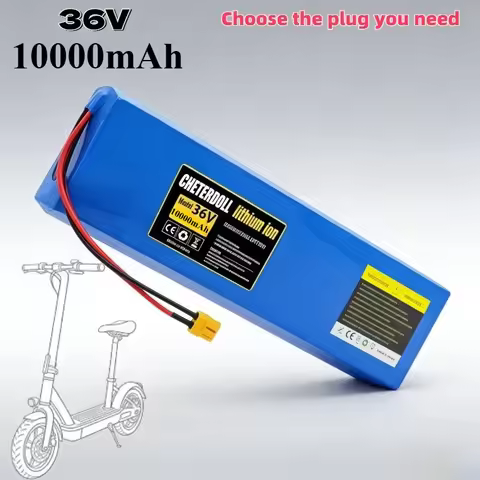 High Power 36V 10Ah 10S4P Battery Pack – for 42V Scooter Bike Battery with Built-in BMS Protection R