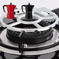 Kitchen Galvanized Gas Stove Cooker Plate Coffee Moka Pot Stand Reducer Ring Holder Durable Coffee Maker Shelf Moka Pot Shelf