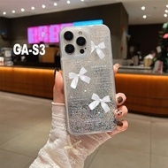Phone Case Glitter Silver Coquette for OPPO | Custom Softcase All Types | Custom Case Request hp