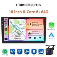 Eonon Latest Android 13 Android Player 6GB RAM 64GB ROM Apple CarPlay Android Auto QLED DSP 10 inch 