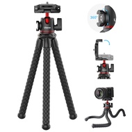 MT-33 Camera Tripod,Flexible Mini Tripod with 1/4" Screw for Magic Arm,Octopus Tripod Compatible wit