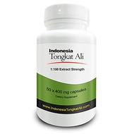 [USA]_Real Herbs Indonesian Tongkat Ali Extract 400mg - 100 to 1 Extract Strength - Natural Testoste