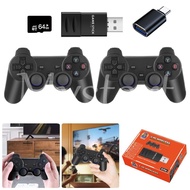 Dual 2.4G Wireless Controller with Retro Game Stick for Android TV Box/PC