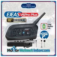 INTERKOM EJEAS V6 PRO PLUS HELMET INTERCOM 100% FULLSETOriginal