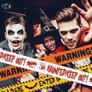 Halloween Warning Tape Halloween Props Fright Tape Bundle Party Danger Warning Line Party Decoration