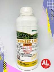 1L Rainbow Abinsec (Sama dengan Utusan Habamec Loteng Agr Abamectin) abamectin 1.8% Racun Insect Ham