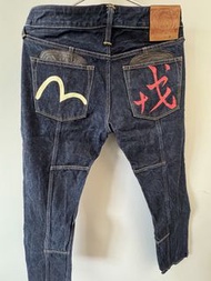 EVISU 牛仔褲 32x34