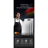 MJ Store Sushar 316 Stainless Steel Cutting Board chopping board rolling board