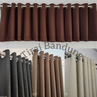 12-Bubble Fringe Curtain, 260cm Wide X 50cm High, Fringe Curtain POLOS, Blackout Curtain