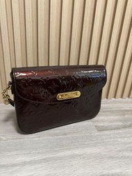 LV 漆皮 Monogram 手拿包/斜孭袋