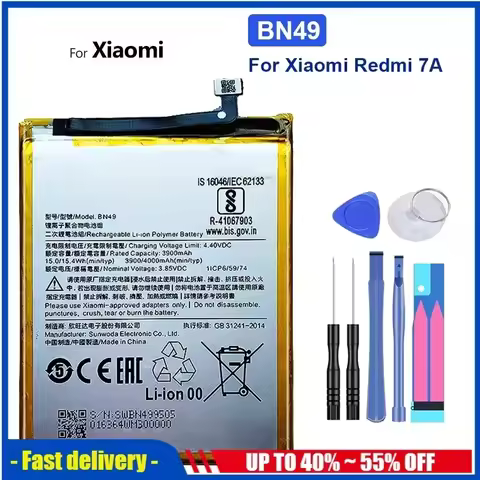 BN49 4000mAh Battery For Phone Xiao Mi Redmi 7A Redmi7A Redmi 7 A