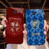 BK-10 Harry Potter LOGO Glass Casing for Samsung Note J4 J6 Core J7 9 Prime Pro Plus