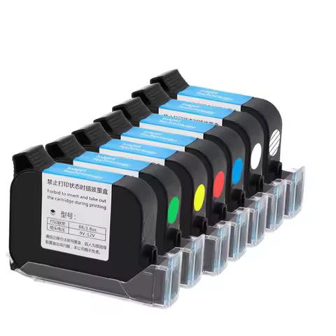 2588+ 2588 2588+M JS12 Fast-dry 12.7mm Universal 2588 Solvent Ink Cartridge for Inkjet Printer Date 